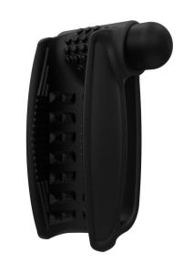 Bathmate Hand Vibe Silicone Rechargeable Stroker - Black