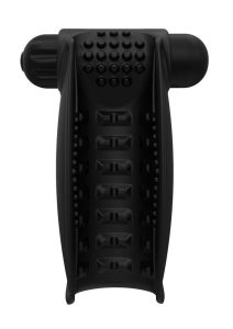 Bathmate Hand Vibe Silicone Rechargeable Stroker - Black