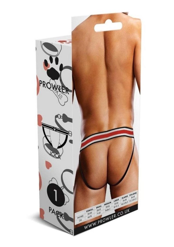 Prowler Puppie Print Jock - Large - White/Black