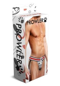 Prowler Puppie Print Jock - XL - White/Black