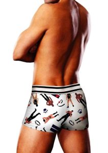 Prowler Leather Pride Trunk - Large - White/Black