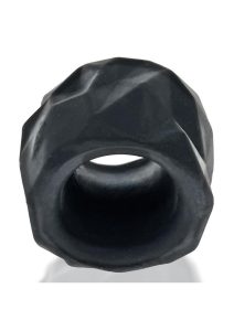 Hunkyjunk Fractal Tactile Ballstretcher - Tar Ice Black