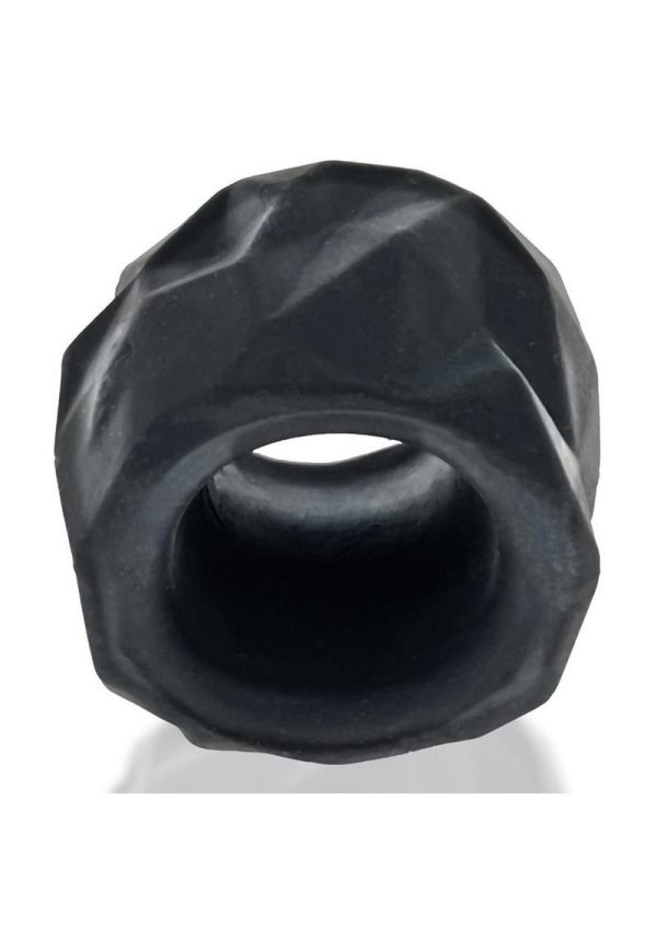 Hunkyjunk Fractal Tactile Ballstretcher - Tar Ice Black