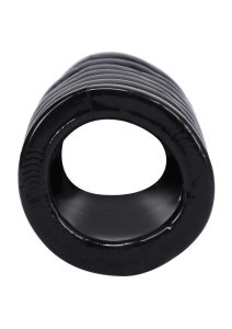 Rock Solid The Cage Textured Cock Cage - Black