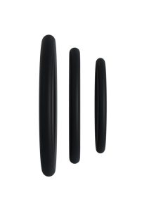 Rock Solid Tri-Pack Rubber Gasket Cock Ring - Black
