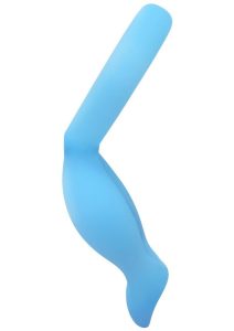 Rock Solid Dual Enhancer Glow in the Dark Silicone Ring - Blue