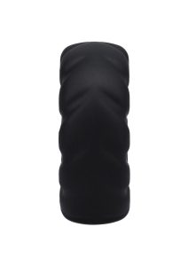 Rock Solid Fat Tire Silicone Cock Ring - Black