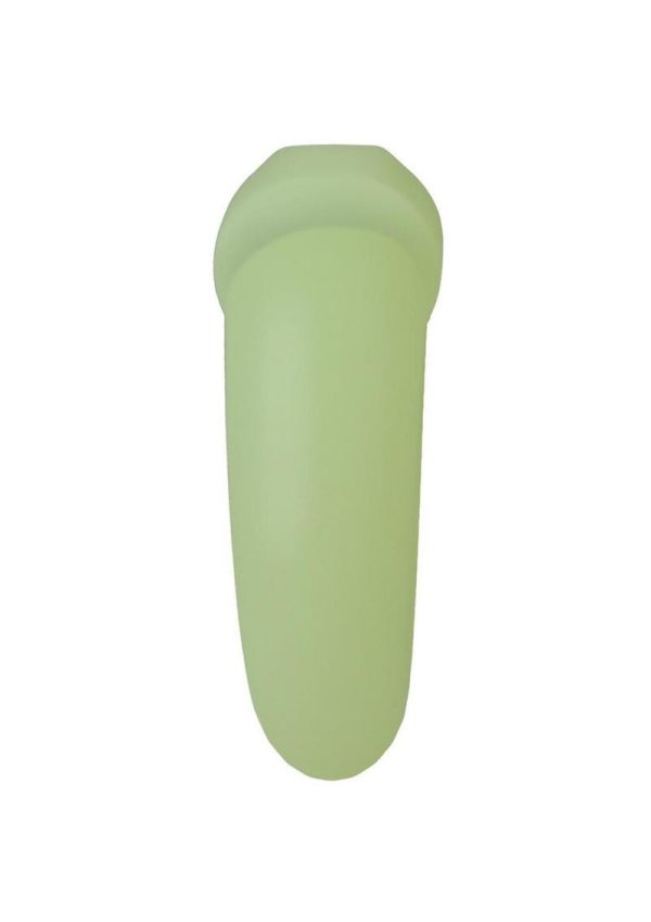 Rock Solid The Mega Ring Glow in the Dark Silicone Cock Ring - Green