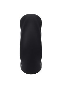 Rock Solid The Twist Silicone Cock Ring - Black