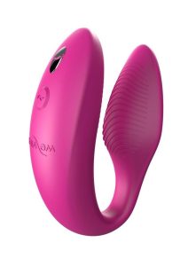 We-Vibe Sync 2 Rechargeable Silicone Couples Vibrator with Remote Control - Dusty Pink