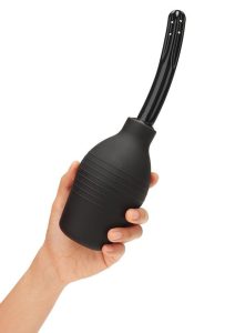 CleanScene Medical Grade Douche Set with Soft Nozzle (4 Piece) - Black
