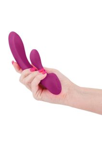 Obsessions Bonnie Rechargeable Silicone Rabbit Vibrator - Magenta