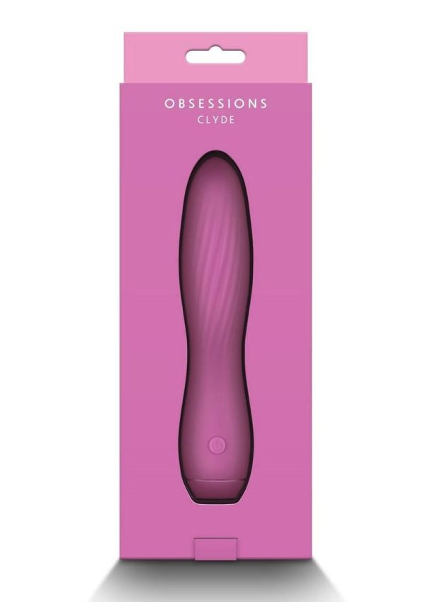 Obsessions Clyde Rechargeable Silcone Vibrator - Pink