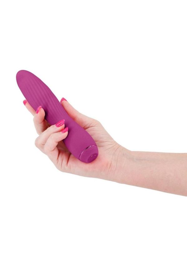 Obsessions Clyde Rechargeable Silcone Vibrator - Magenta