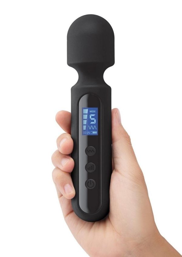 Bodywand Digi S Rechargeable Silicone Mini Massager - Black