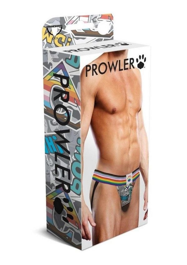 Prowler Comic Book Jock - XL - Gray/Multicolor
