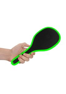Ouch! Round Paddle Glow in the Dark - Green