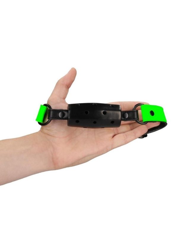 Ouch! Cylinder Gag Glow in the Dark - Green