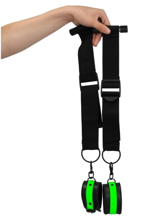Ouch! Door Restraint Kit Glow in the Dark - Green