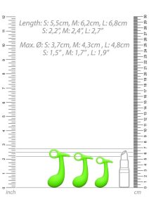 Ouch! Prostate Kit Glow in the Dark (3pc) - Green