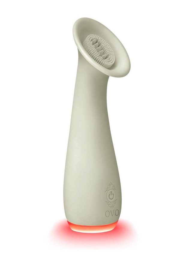 OVO Alina Rechargeable Silicone Clitoral Vibrator - Gray