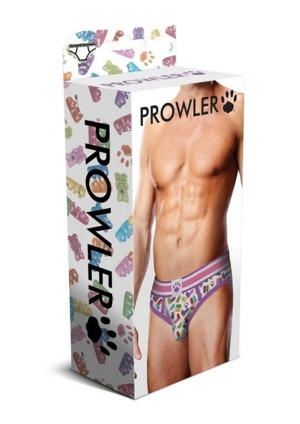 Prowler Gummy Bears Brief - XXL - White/Multicolor