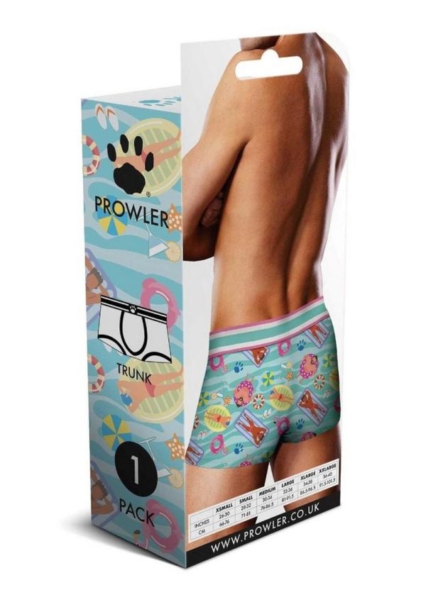 Prowler Swimming Trunk - Large - Blue/Multicolor