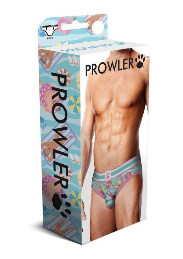 Prowler Swimming Brief - XXL - Blue/Multicolor