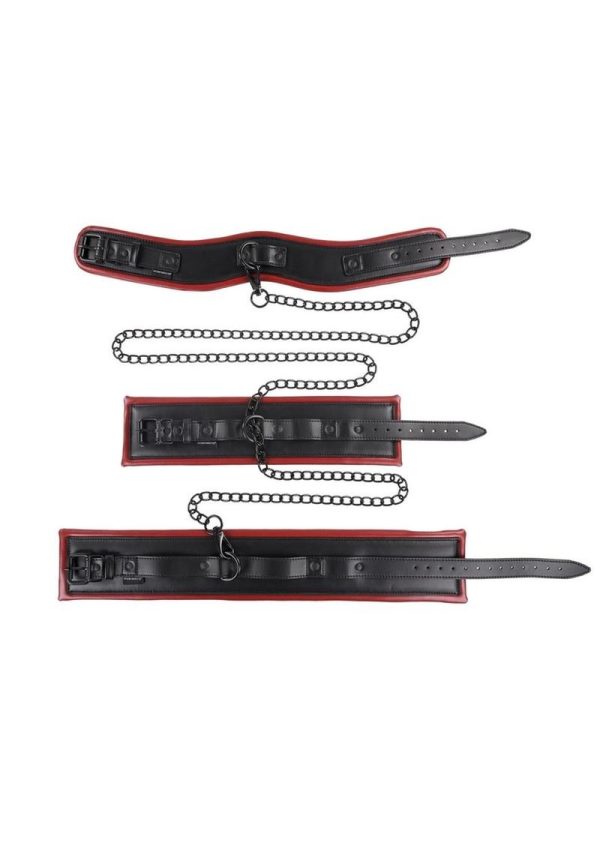 Saffron Chained and Tamed - Red/Black