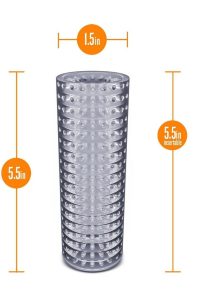 Rize Strokez Dual End Masturbator - Clear