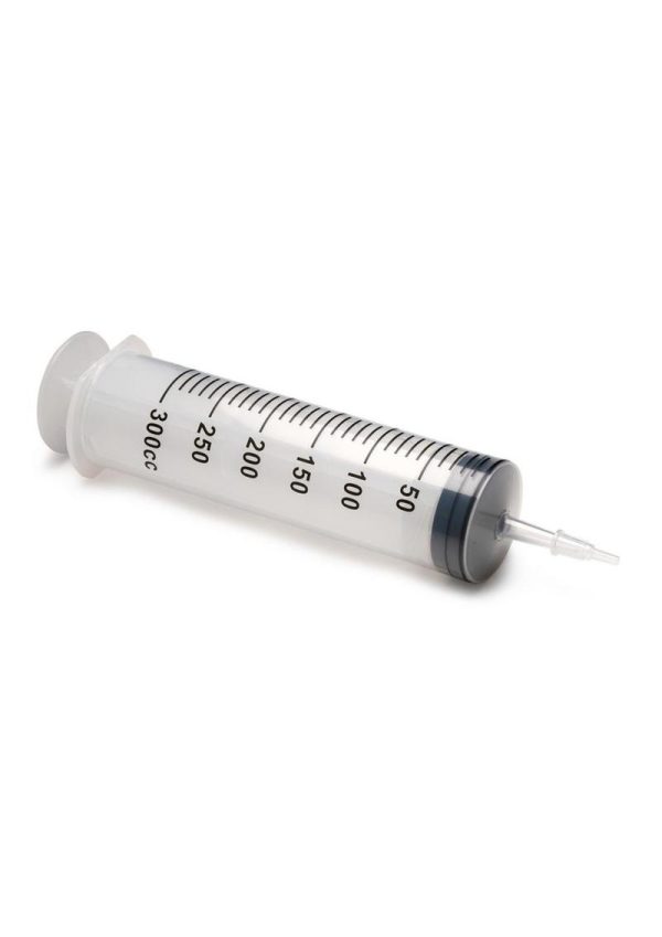 CleanStream Enema Syringe with Tube 300ml - Clear