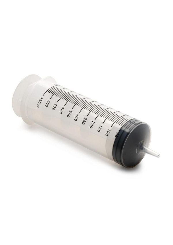 CleanStream Enema Syringe with Tube 550ml - Clear
