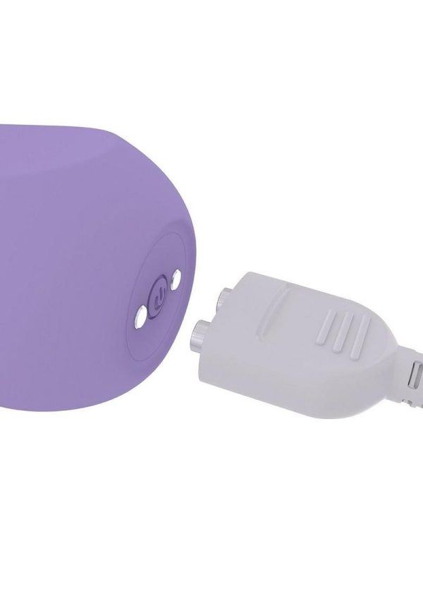 Ritual Aura Rechargeable Silicone Rabbit Vibrator - Purple