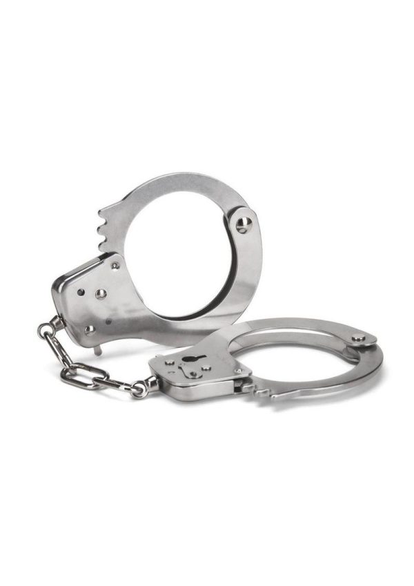 ME YOU US Bondage Metal Handcuffs - Stainless Steel