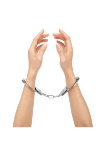 ME YOU US Bondage Metal Handcuffs - Stainless Steel