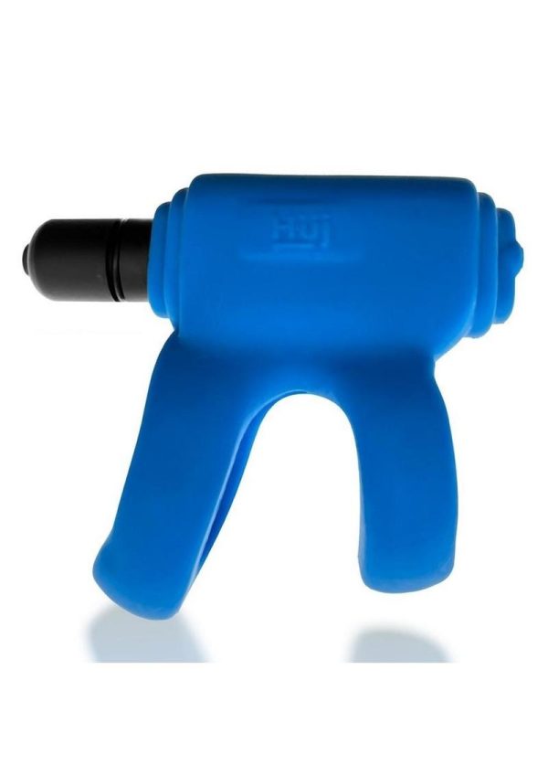 Revhammer Reverb Shaft Vibrating Cock Ring - Teal Ice
