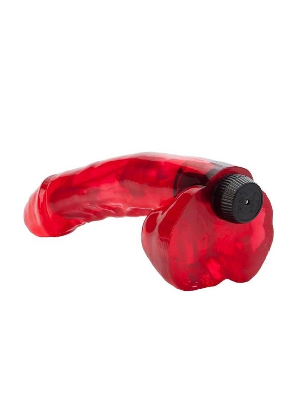 Cherry Scented Multi-Speed Vibro Dong - Red