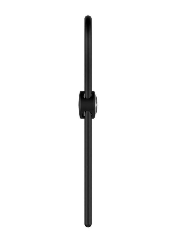 Nexus Forge Single Lasso Adjustable Silicone Cock Tie - Black