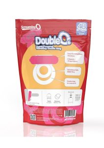 Screaming O 4B DoubleO 6 Couples Ring - Strawberry
