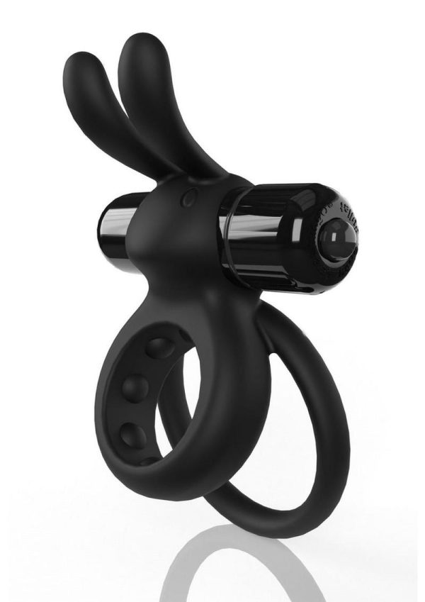 Screaming O 4B Ohare Vibrating Cock Ring - Black