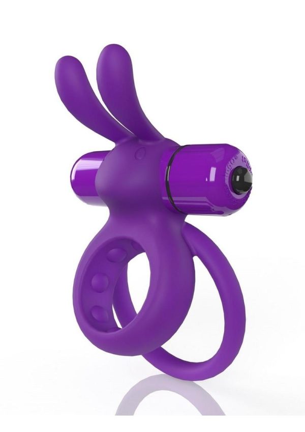 Screaming O 4B Ohare Vibrating Cock Ring - Grape