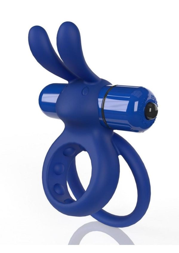 Screaming O 4T Ohare Vibrating Cock Ring - Blueberry