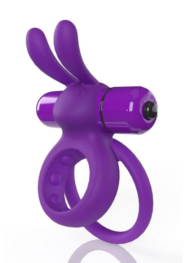 Screaming O 4T Ohare Vibrating Cock Ring - Grape