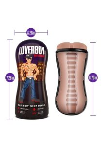 Coverboy Bad Boy Next Door Self Lubricating Anal Pocket Stroker - Vanilla