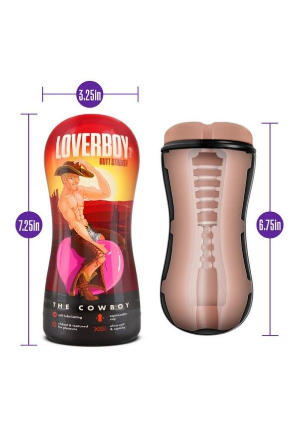 Coverboy Cowboy Self Lubricating Anal Pocket Stroker - Vanilla