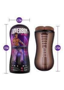 Coverboy The DJ Self Lubricating Anal Pocket Stroker - Chocolate
