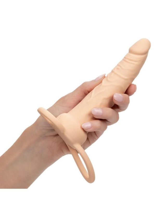 Performance Maxx Rechargeable Silicone Dual Penetrator - Vanilla
