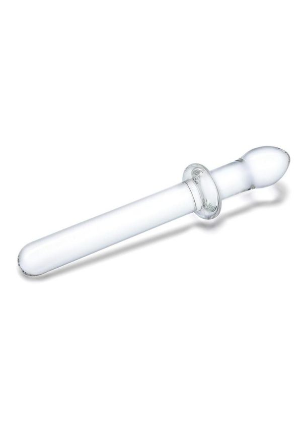 Glas Classic Smooth Dual-Ended Dildo 9.25in - Clear