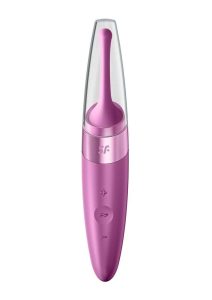 Satisfyer Twirling Delight Rechargeable Stimulator - Berry