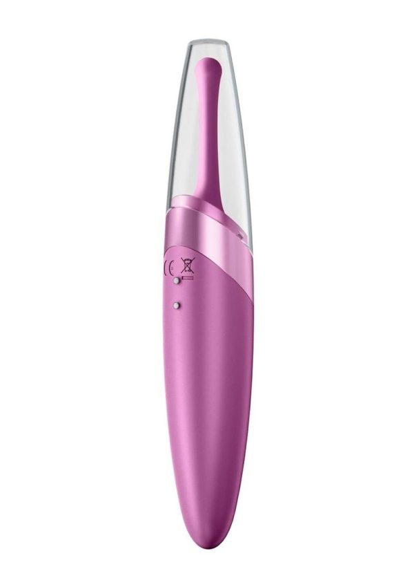 Satisfyer Twirling Delight Rechargeable Stimulator - Berry